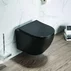 Pachet vas wc negru mat Rune Ivaldi, capac slim softclose si rezervor TECEbase si clapeta TECEnow negru mat picture - 2