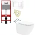 Pachet vas wc Rune Ivaldi, capac slim softclose si rezervor TECEbase si clapeta TECEnow alb picture - 1