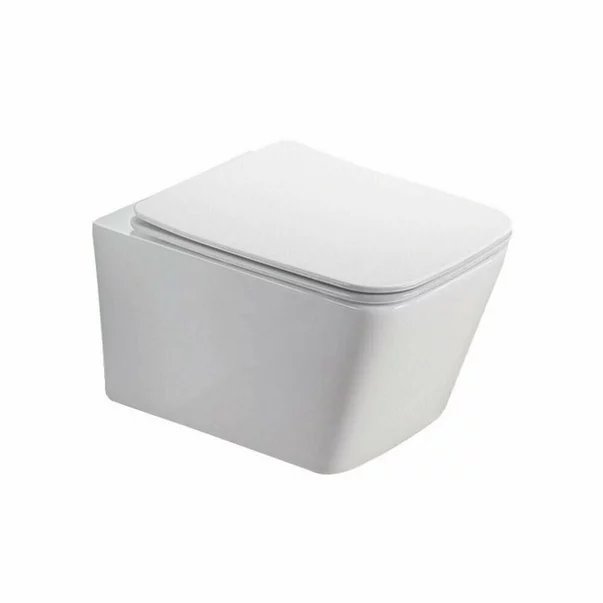 Pachet vas wc Rune Jord , capac slim softclose si rezervor Grohe Rapid SL cu clapeta cromata Skate Air picture - 2