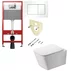Pachet vas wc Rune Jord, capac slim softclose si rezervor TECEbase si clapeta TECEnow alb picture - 1
