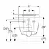 Pachet vas wc suspendat Geberit One TurboFlush si rezervor wc cu cadru incastrat Geberit Duofix Sigma UP320 picture - 5