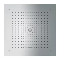 Palarie de dus patrata Hansgrohe Raindance E crom lucios 40x40 cm 1 functie