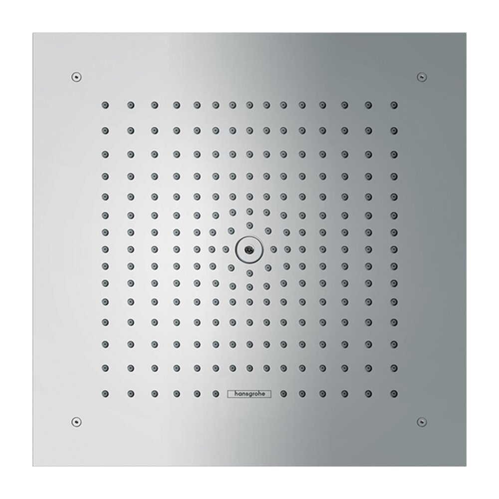 Palarie de dus patrata Hansgrohe Raindance E crom lucios 40x40 cm 1 functie