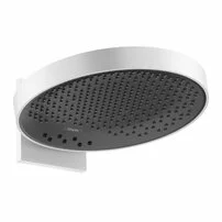 Palarie de dus rotunda Hansgrohe Rainfinity 360 alb mat 3 jeturi