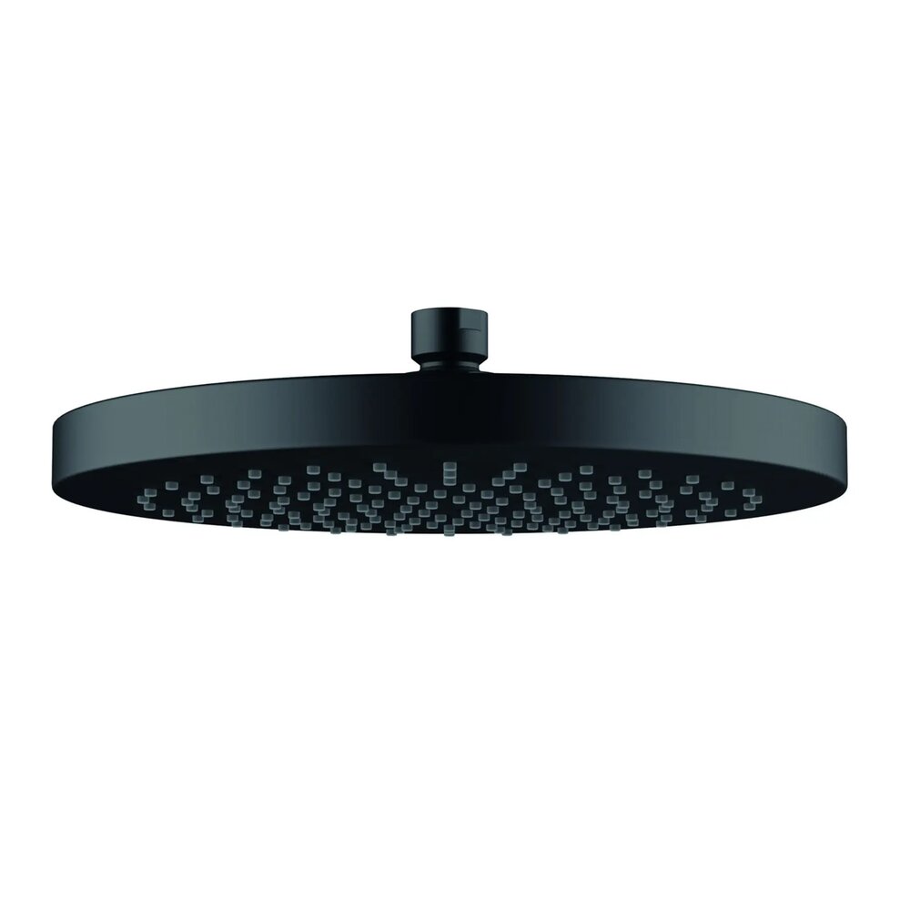 Palarie de dus rotunda Kludi A-QA 25 cm finisaj negru mat 1 functie