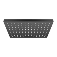 Palarie dus Hansgrohe Vernis Shape 230x170 mm negru mat 1 functie