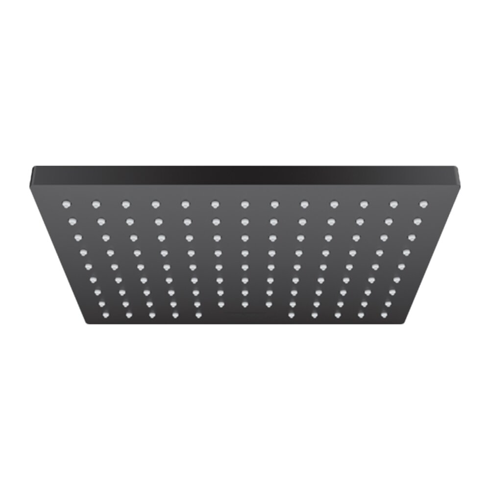 Palarie dus Hansgrohe Vernis Shape 230x170 mm negru mat 1 functie