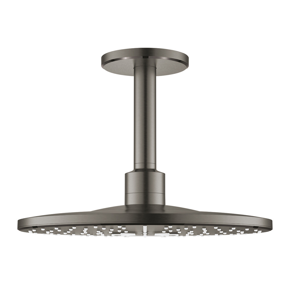 Palarie si brat de dus Grohe Rainshower SmartActive 310 cu 2 functii antracit periat Hard Graphite
