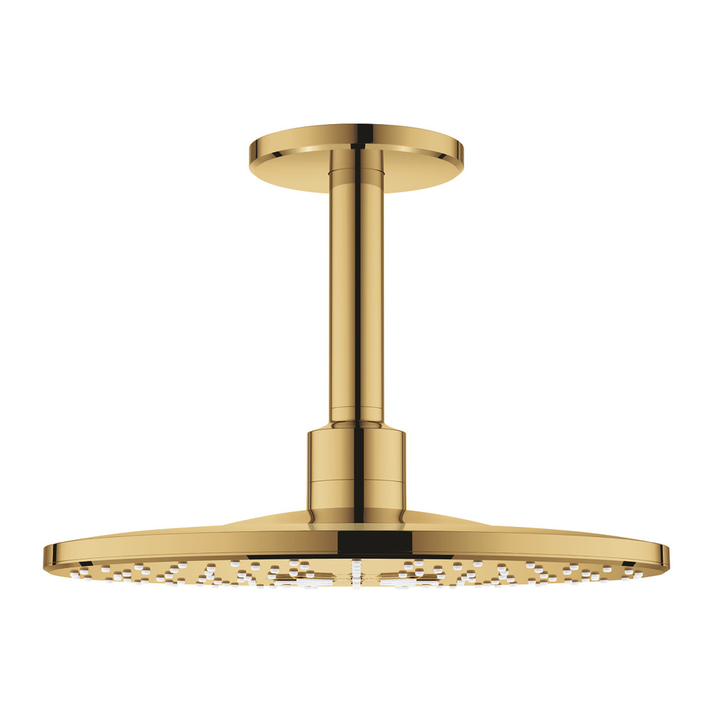 Palarie si brat de dus Grohe Rainshower SmartActive 310 cu 2 functii auriu lucios Cool Sunrise