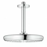 Palarie si brat de dus Grohe Tempesta 210 mm montare din tavan