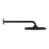 Palarie si brat de dus negru mat Grohe Tempesta 250 Cube patrata picture - 1