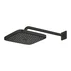 Palarie si brat de dus negru mat Grohe Tempesta 250 Cube patrata picture - 2
