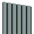 Panou riflaj decorativ/acustic Lameo Mini gri scandinav (fetru negru) 30x275 cm picture - 6
