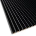 Panou riflaj decorativ/acustic Lameo Mini negru mat (fetru gri) 30x275 cm picture - 5