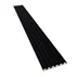 Panou riflaj decorativ/acustic Lameo Mini negru mat (fetru negru) 30x275 cm picture - 2