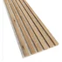 Panou riflaj decorativ/acustic Lameo Mini stejar artizanal (fetru bej) 30x275 cm picture - 1