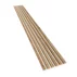 Panou riflaj decorativ/acustic Lameo Mini stejar artizanal (fetru bej) 30x275 cm picture - 5