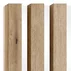 Panou riflaj decorativ/acustic Lameo Mini stejar artizanal (HDF alb) 30x275 cm picture - 4