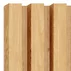 Panou riflaj decorativ/acustic Lameo Mini stejar natural (HDF stejar) 30x275 cm picture - 3
