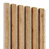 Panou riflaj decorativ/acustic Lameo Mini stejar votiv (fetru bej) 30x275 cm picture - 3