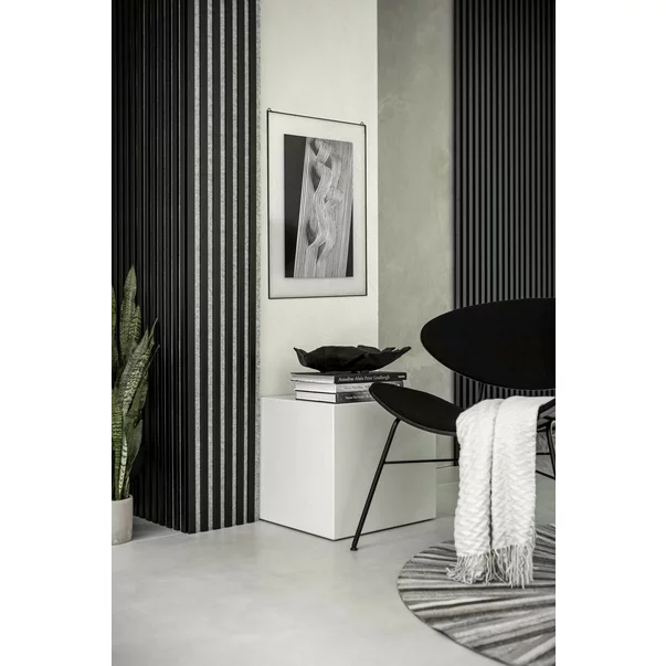 Panou riflaj Marbet Woodline gri/negru mat 270x40 cm picture - 2