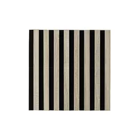 Panou riflaj Marbet Woodline negru/stejar 40x40 cm