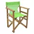Panza perforata Pakoworld pentru scaune tip director verde picture - 2