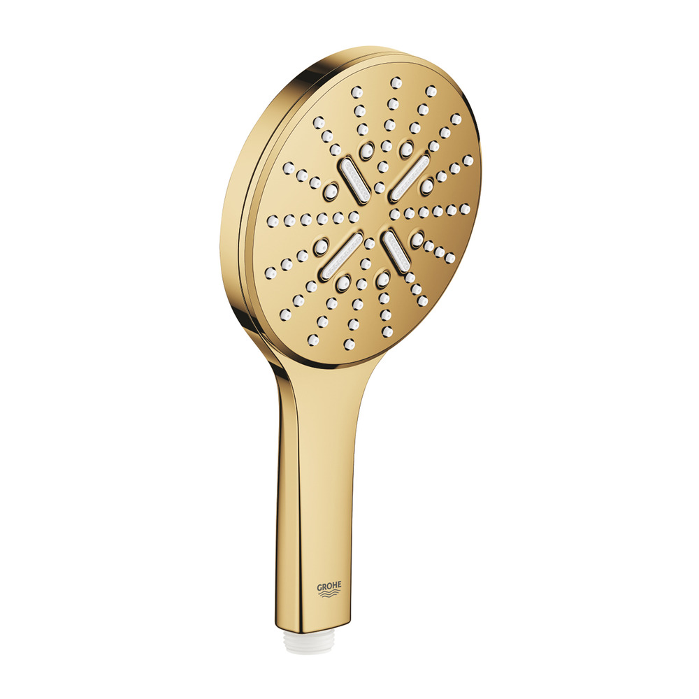 Para de dus Grohe Rainshower SmartActive 3 functii auriu lucios Cool Sunrise