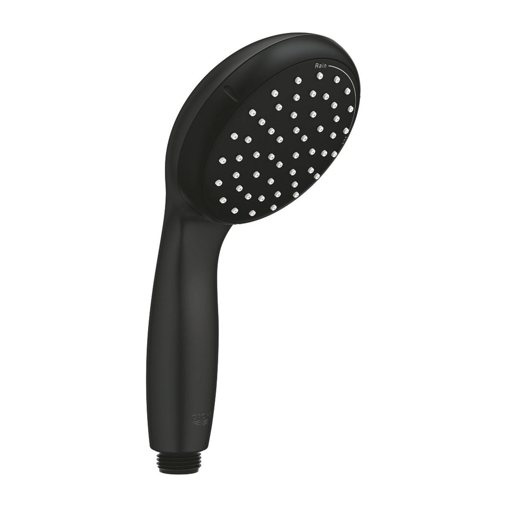 Para de dus Grohe Vitalio Start 100 negru mat 2 tipuri de jet