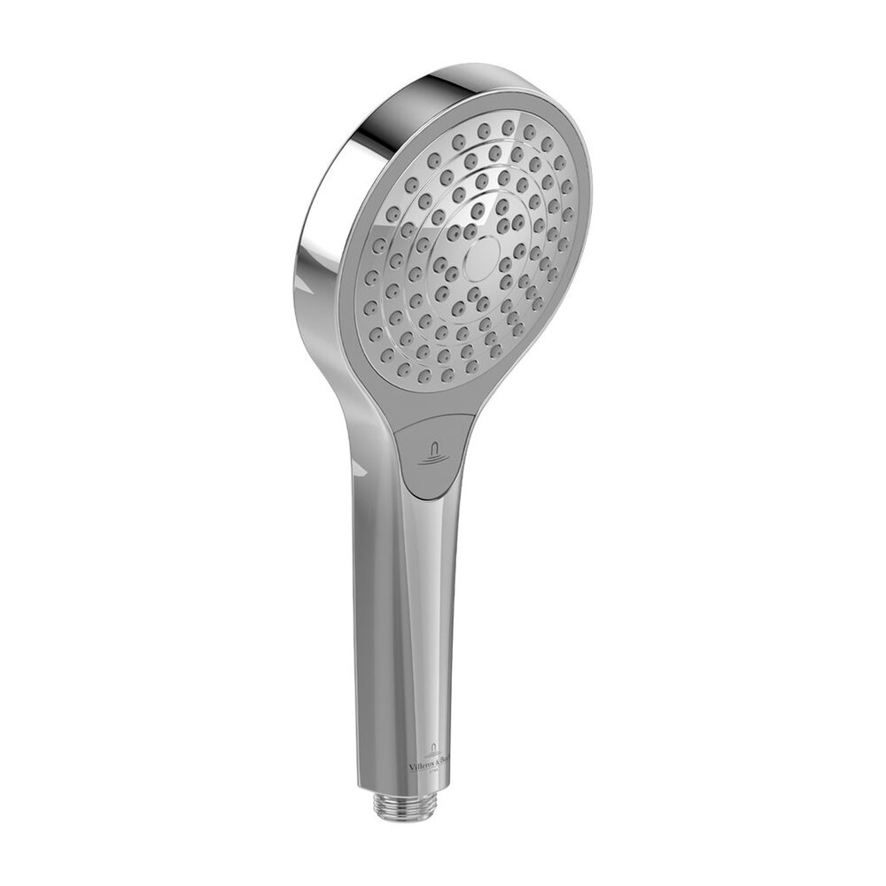Para de dus Villeroy&Boch Verve crom lucios cu 3 functii