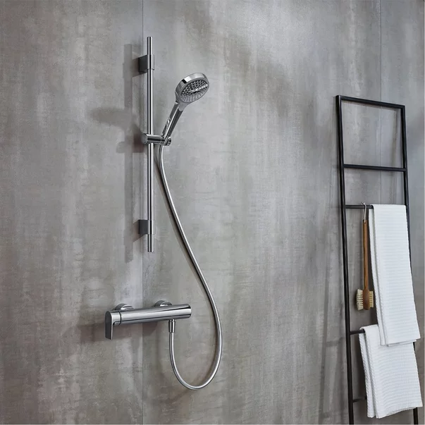 Para de dus Villeroy&Boch Verve crom lucios cu 3 functii picture - 4