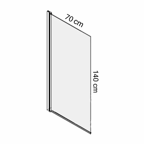Paravan de cada auriu periat Rune Syn 70x140 cm picture - 5