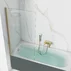 Paravan de cada auriu periat Rune Syn 70x140 cm picture - 2