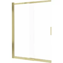 Paravan de cada Deante Prizma auriu periat 100x140 cm