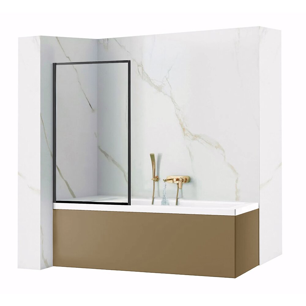 Paravan de cada negru Rune Borr 70x140 cm