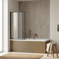 Paravan de cada negru Rune Borr 80x140 cm