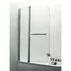 Paravan de cada pivotant Inter Ceramic 100x140 cm sticla 5 mm profil crom lucios-opac stanga picture - 1