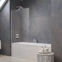 Paravan de cada Radaway Modo New PNJ II alb mat-transparent 60x150 cm sticla 8 mm