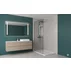 Paravan de dus tip Walk-in auriu periat Rune Borr 120x200 cm picture - 3