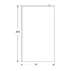 Paravan de dus tip Walk-in auriu periat Rune Borr 70x200 cm picture - 6