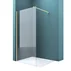 Paravan de dus tip Walk-in auriu periat Rune Syn 100x200 cm picture - 1