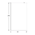 Paravan de dus tip Walk-in auriu periat Rune Syn 80x200 cm picture - 4