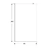 Paravan de dus tip Walk-in auriu periat Rune Syn 90x200 cm picture - 4