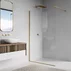 Paravan de dus tip Walk-in auriu periat SanSwiss Easy STR4P 70x200 cm picture - 3