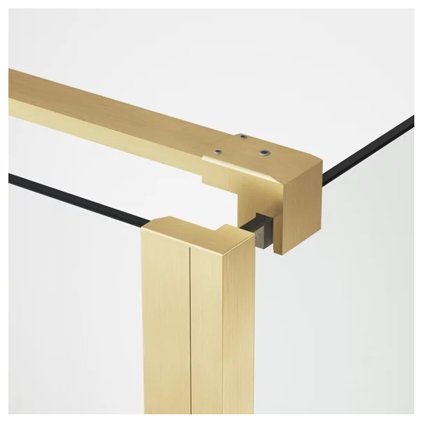 Paravan de dus tip Walk-in auriu periat SanSwiss Easy STR4P 80x200 cm picture - 5