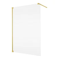 Paravan de dus tip Walk-in auriu SanSwiss Cadura 120x200 cm