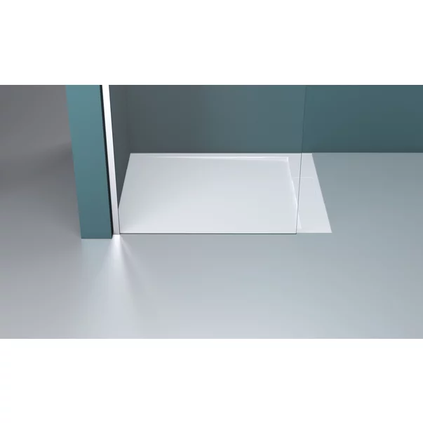 Paravan de dus tip Walk-in crom Rune Syn 110x200 cm picture - 2