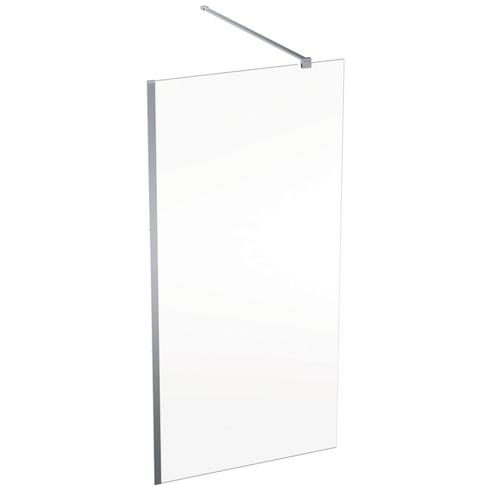 Paravan de dus tip Walk-in Geberit Geo 100x200 cm sticla securizata 8 mm