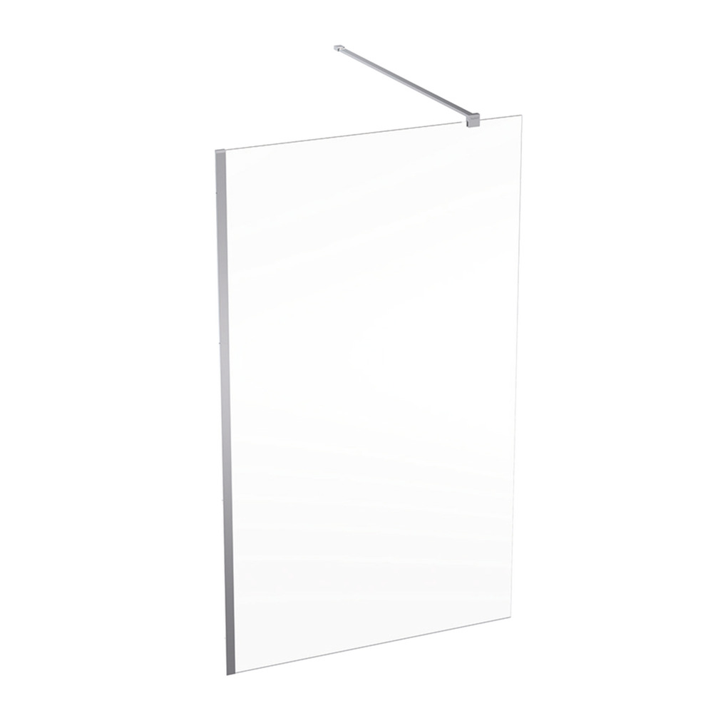 Paravan de dus tip Walk-in Geberit Geo 120x200 cm sticla securizata 8 mm