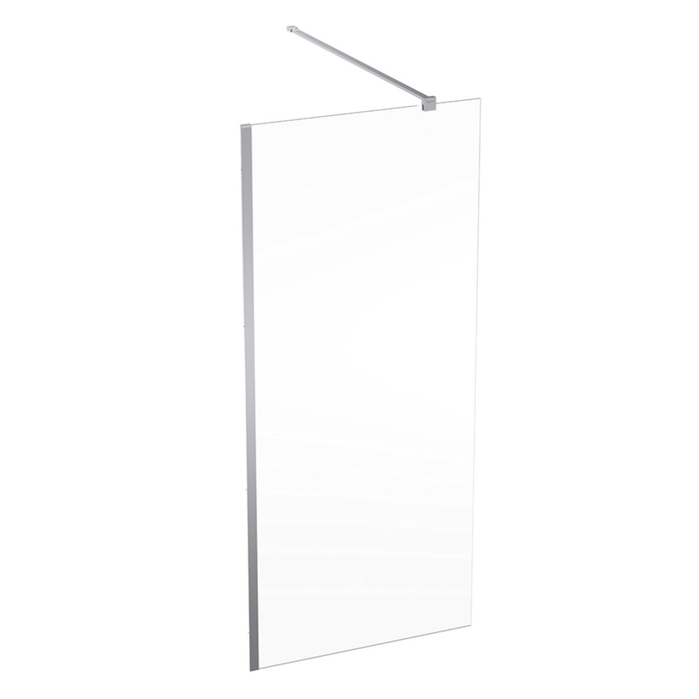 Paravan de dus tip Walk-in Geberit Geo 90x200 cm sticla securizata 8 mm